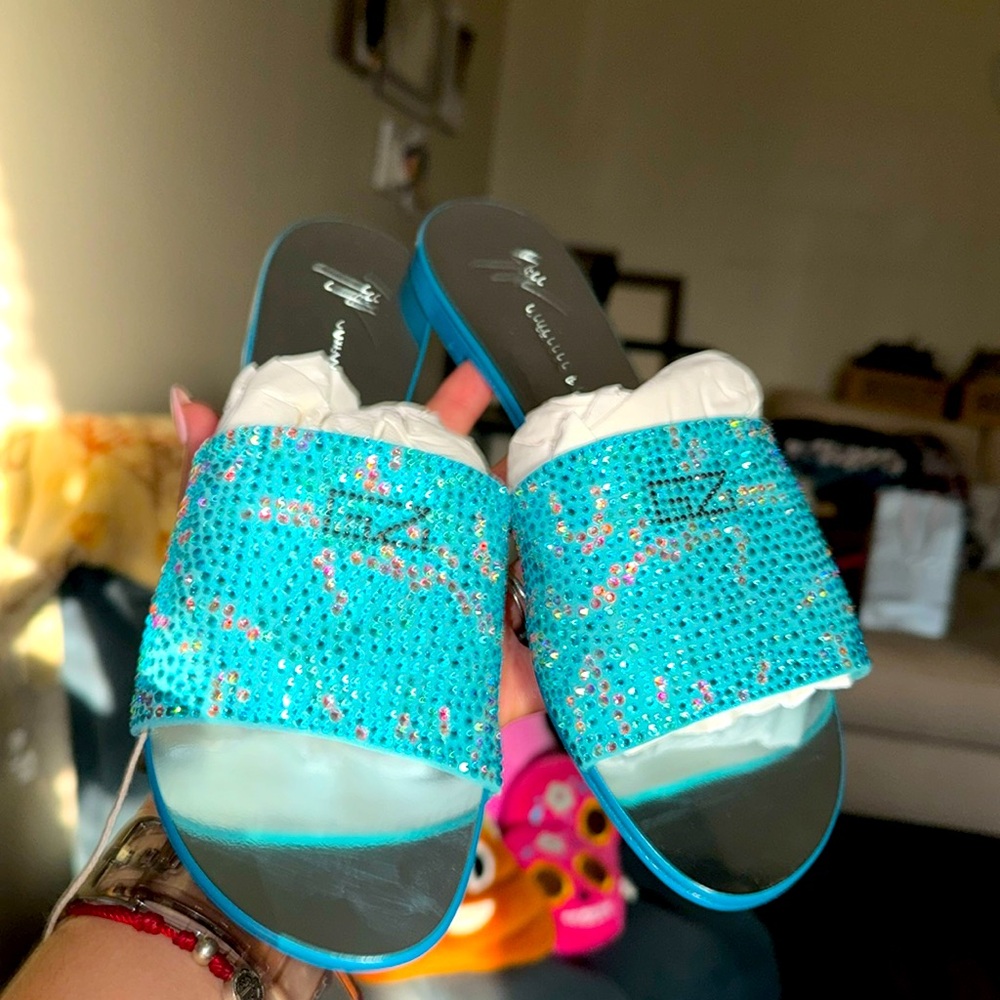 Giuseppe Zanetti Rhinestones Sandals